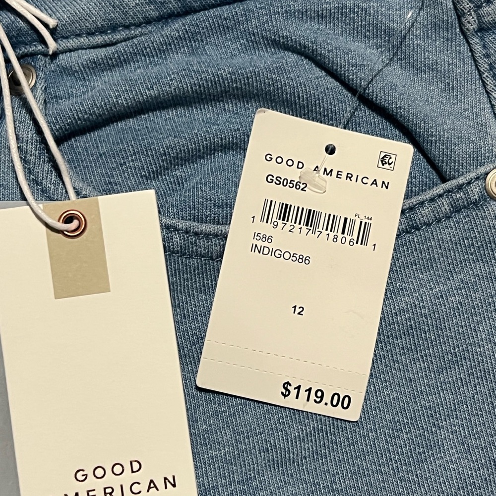 Good American Indigo Denim Pants